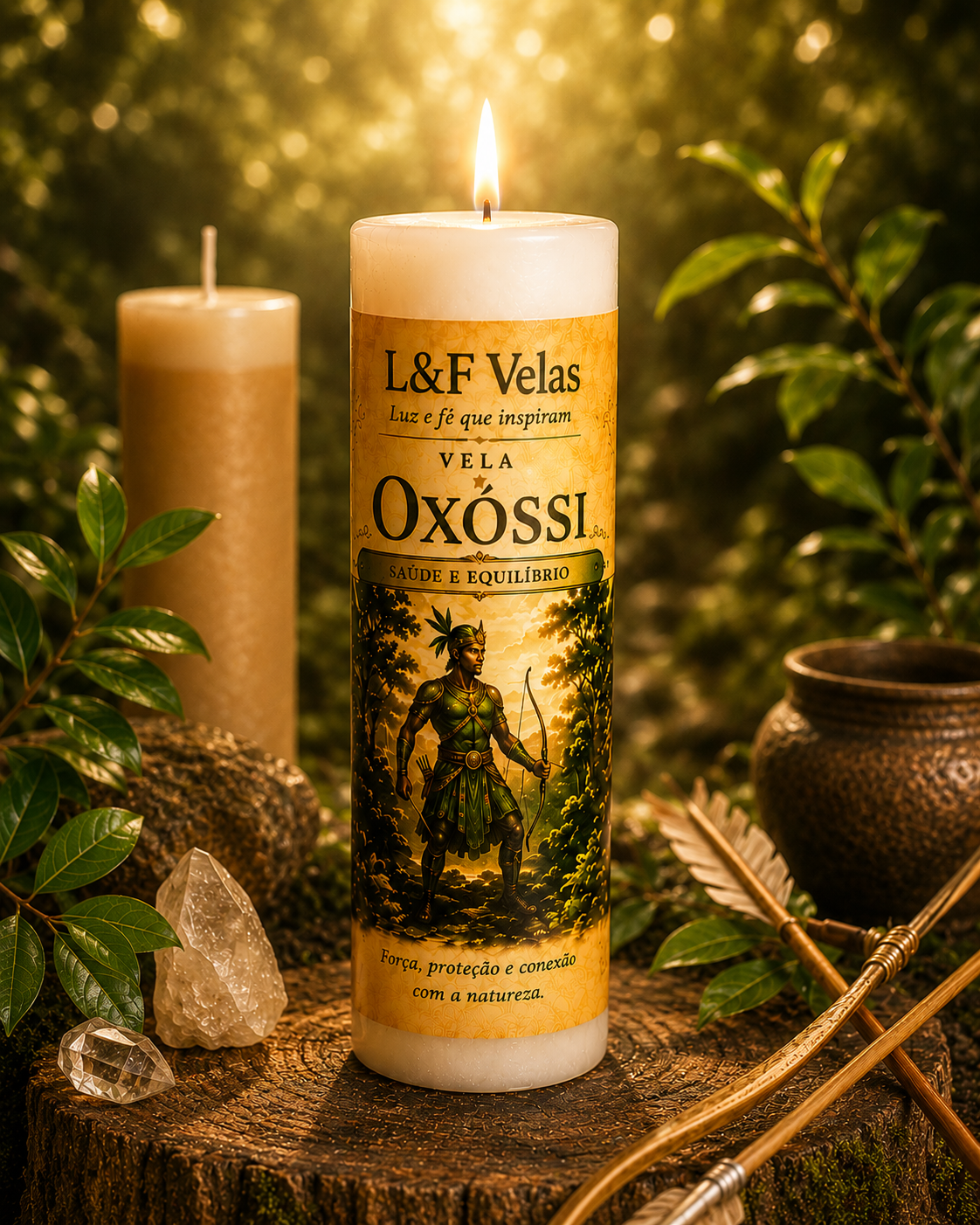 VELA  250G VOTIVAS DOS ORIXAS