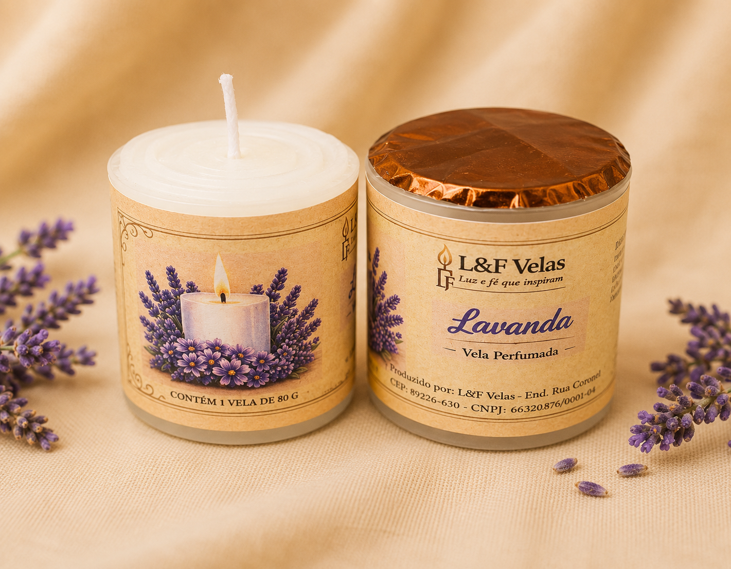 VELA 80G AROMATIZADA