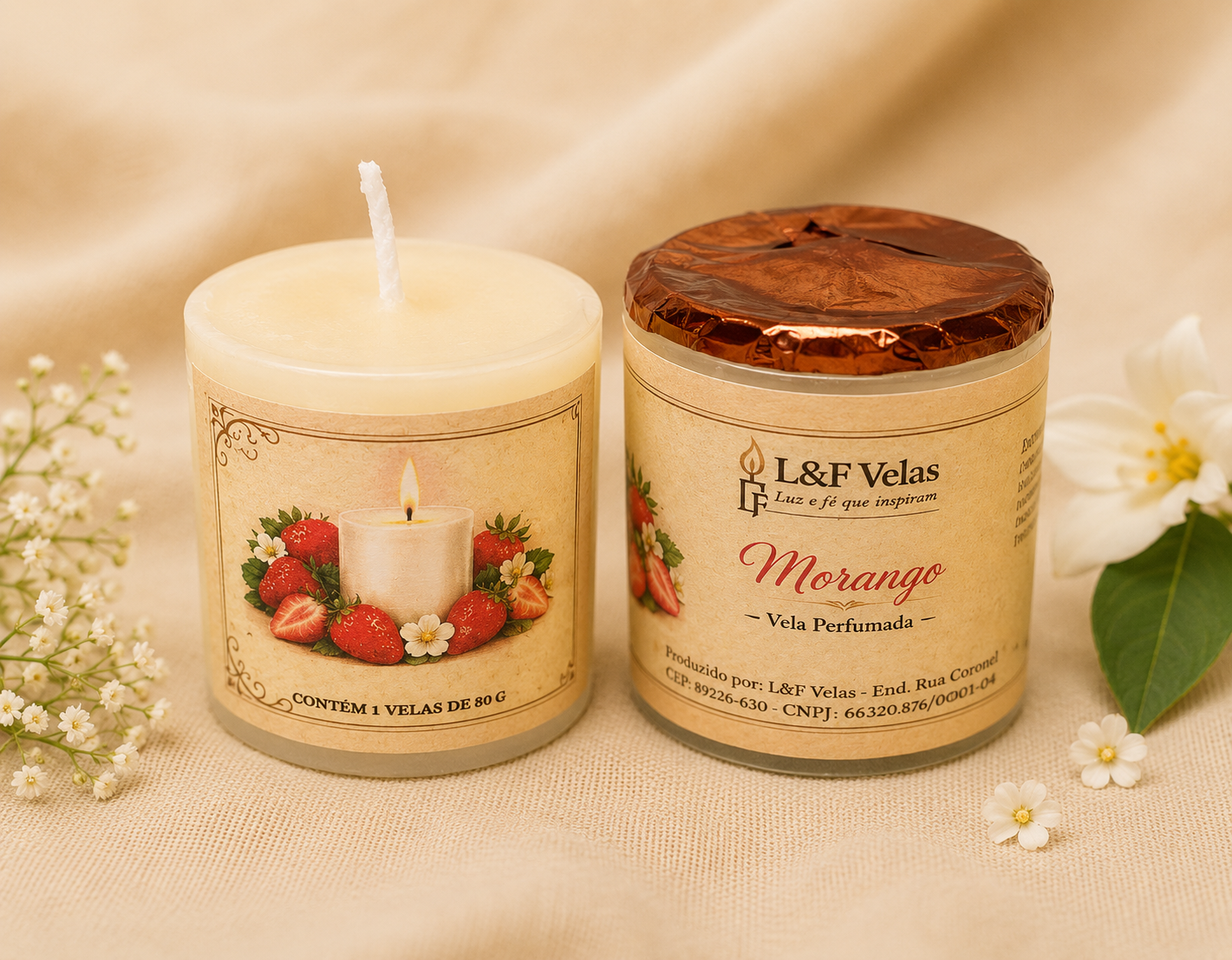 VELA 80G AROMATIZADA