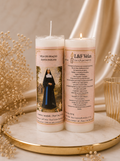 VELA  250G VOTIVA BRANCA SANTOS DE DEVOÇÃO