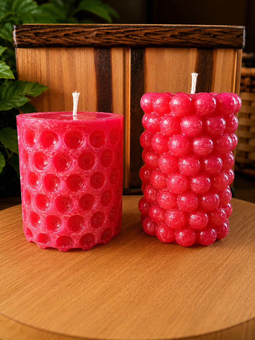 VELA DECORATIVA E AROMA FLORAL