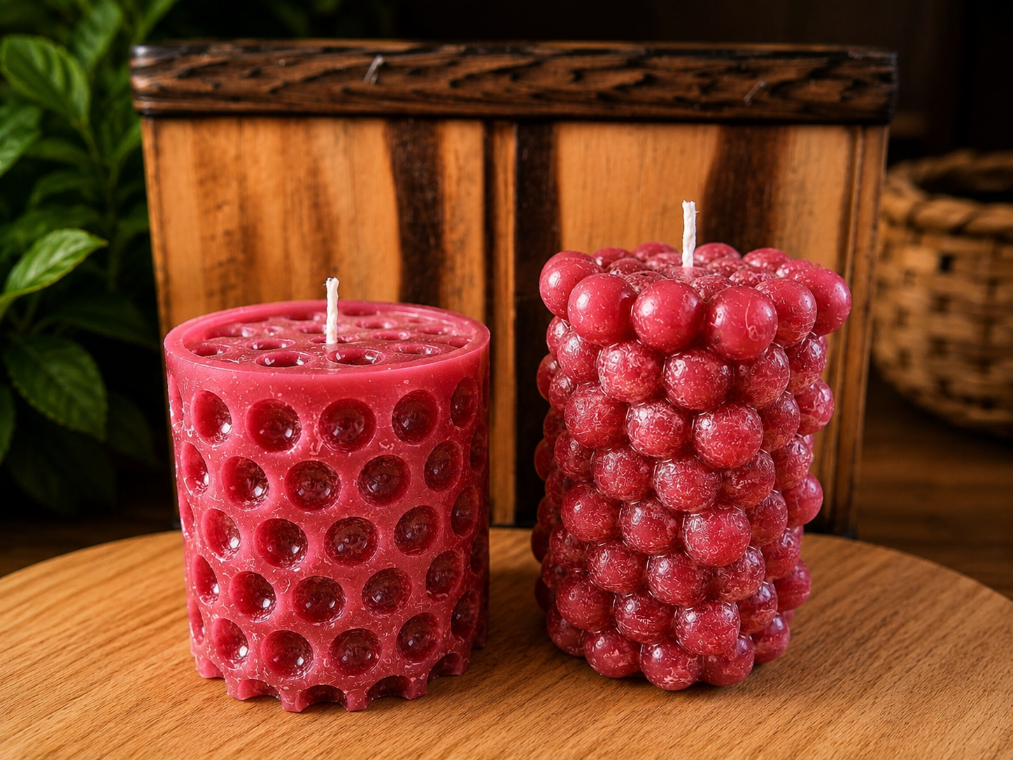 VELA DECORATIVA E AROMA FLORAL