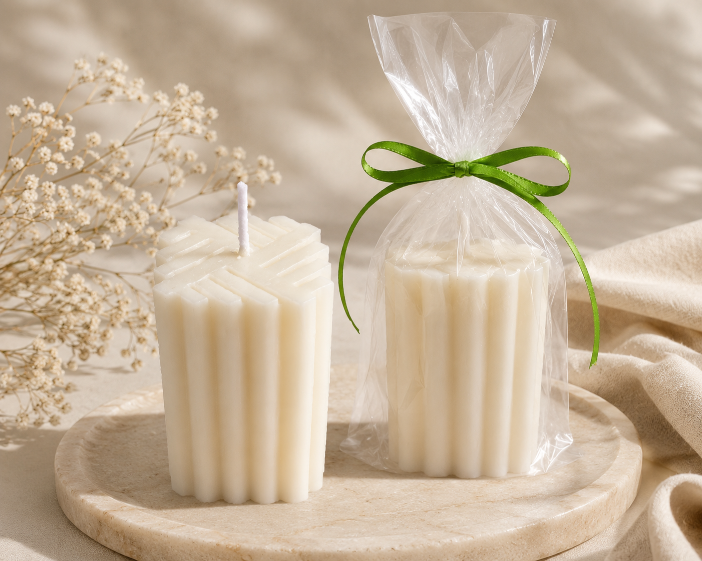 VELA DECORATIVA E AROMATIZADA 90G